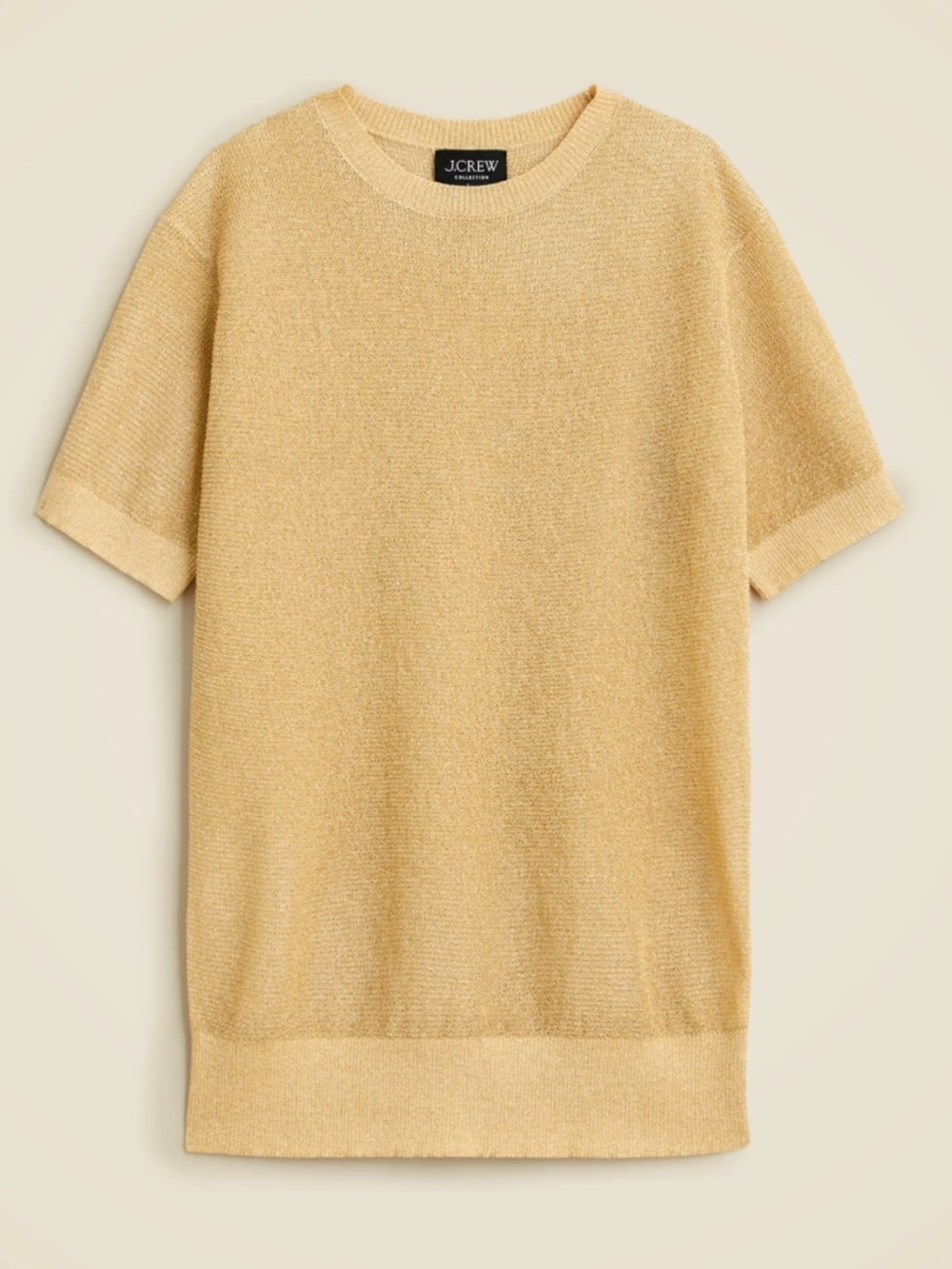 J.Crew Women's Collection
Sheer Tunic With Lurex Metallic
Blouse